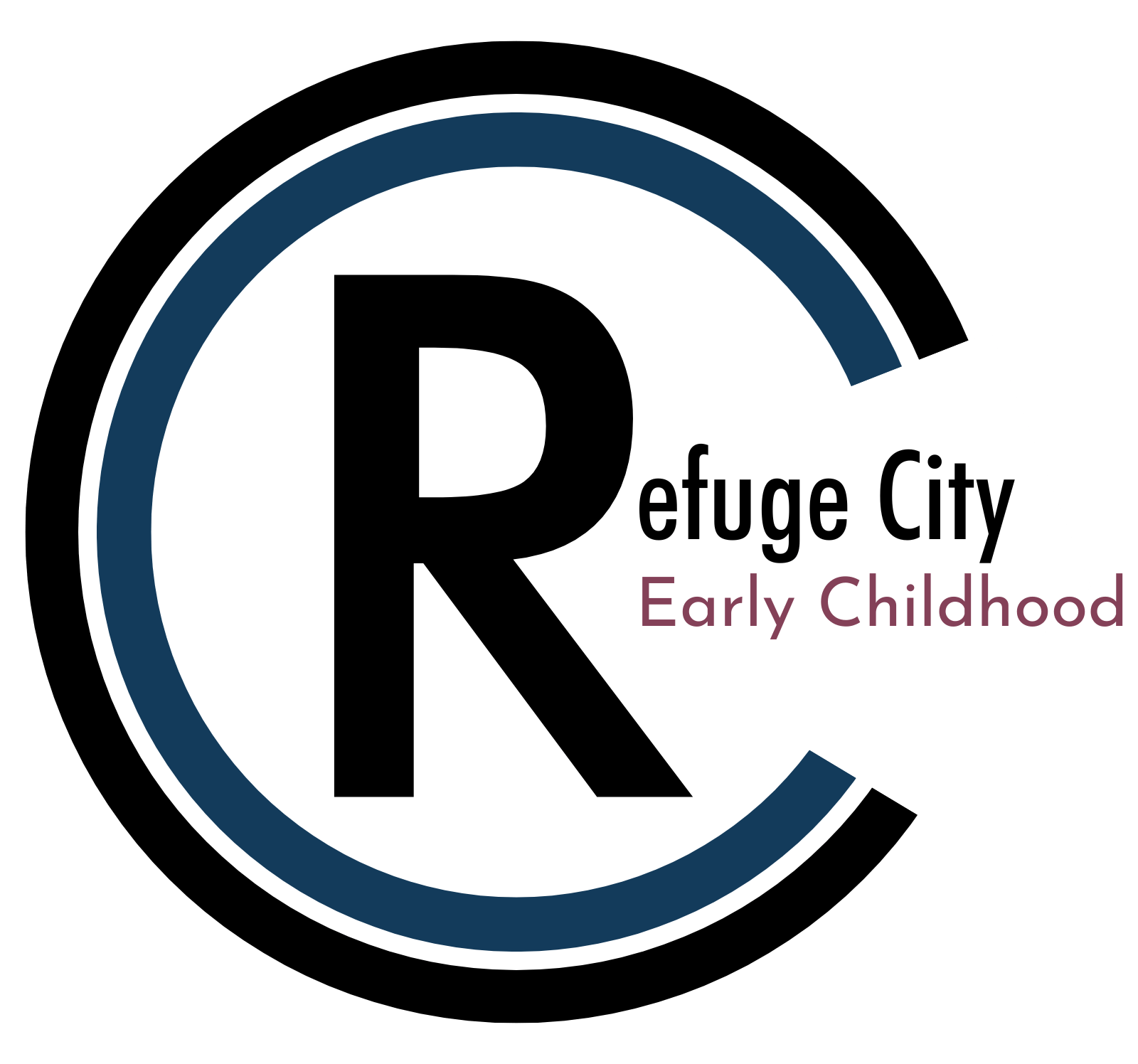 refuge city early childhood logo